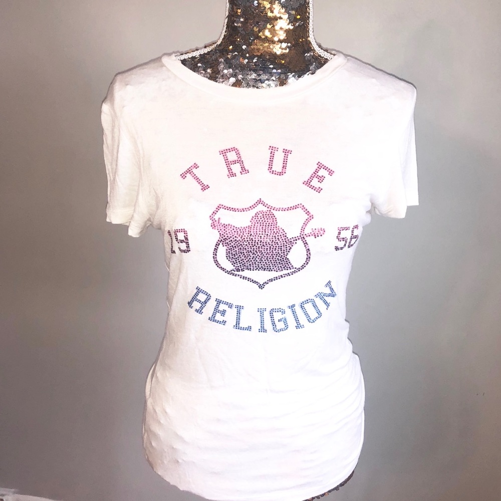 True Religion Rhinestone tee